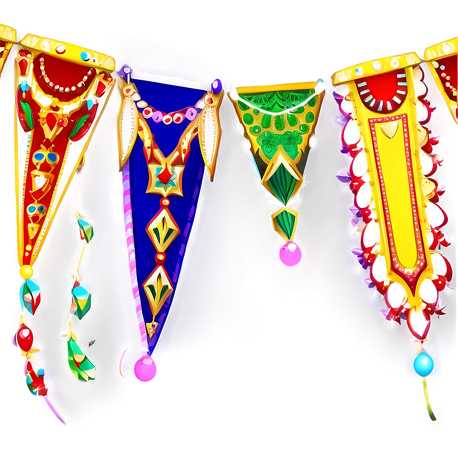 Carnival Festive Garlands Png 06122024