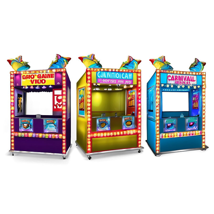 Carnival Game Booths Png 06122024