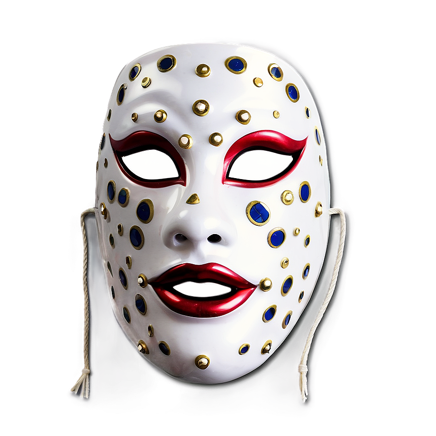 Carnival White Mask Png Wbc