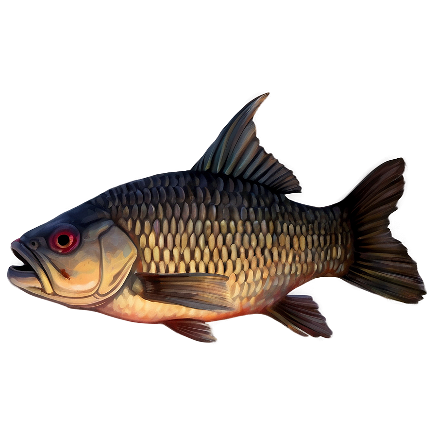 Carp Fish Shadow Png 82