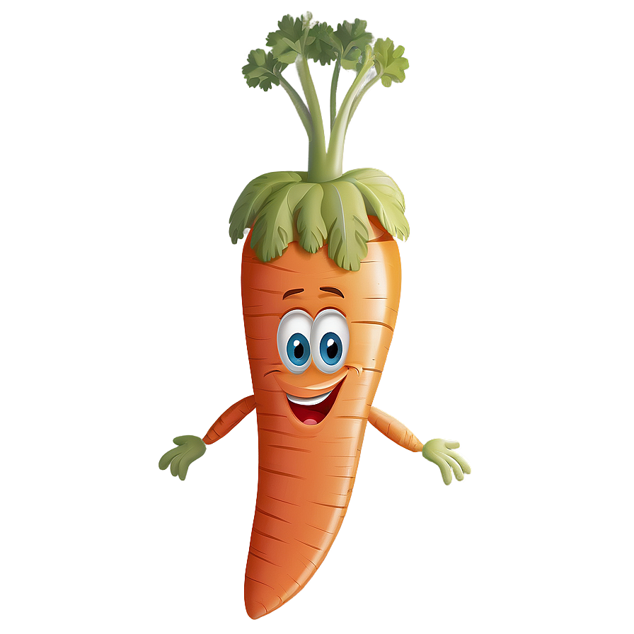 Carrot Cartoon Character Png Aki