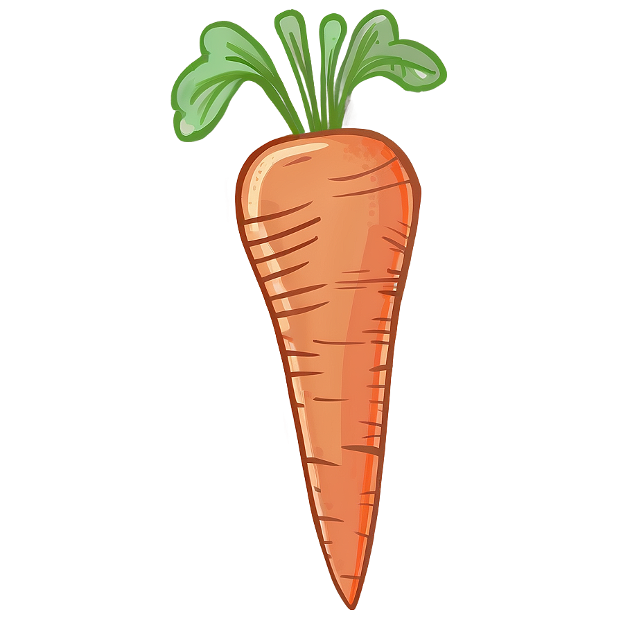 Carrot Doodle Png Had