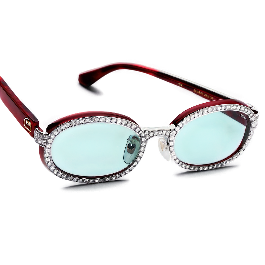 Cartier Diamond Glasses Png Qso