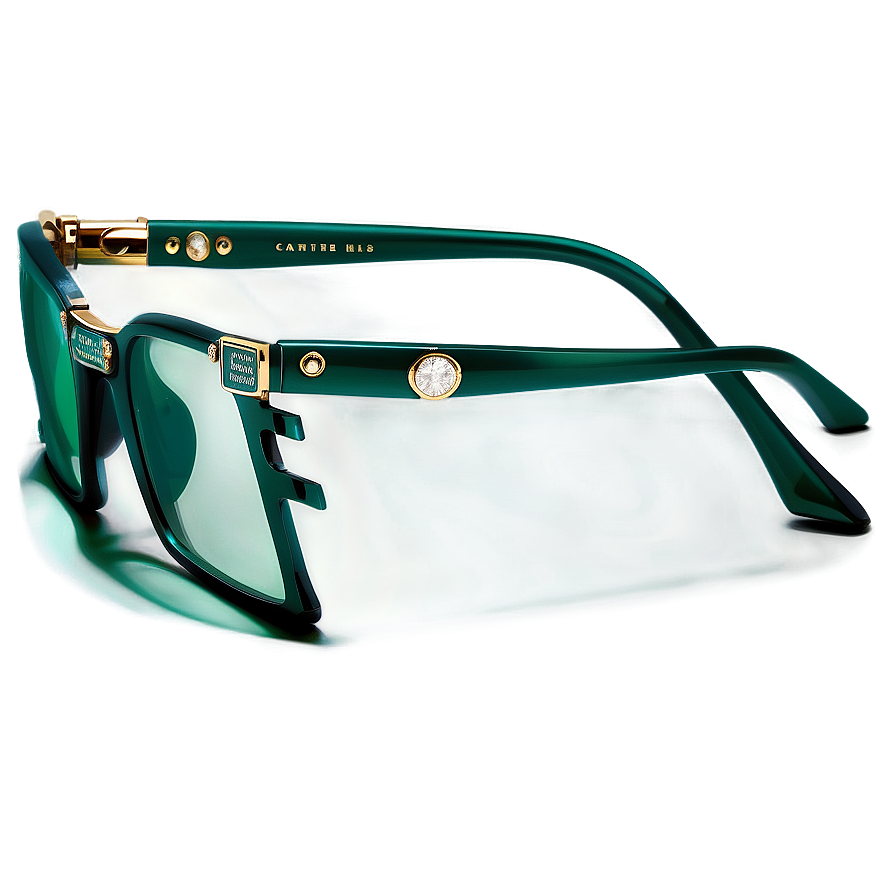 Cartier Green Glasses Png Rmj52