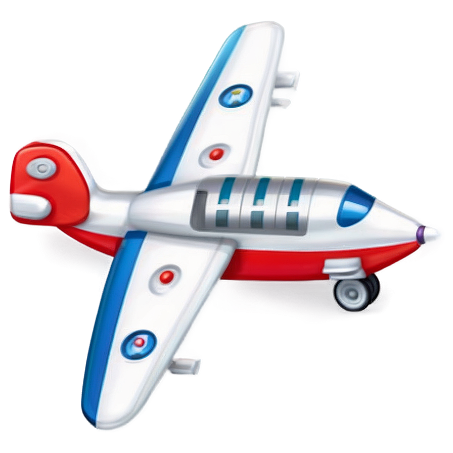 Cartoon Airplane Character Png Lhy