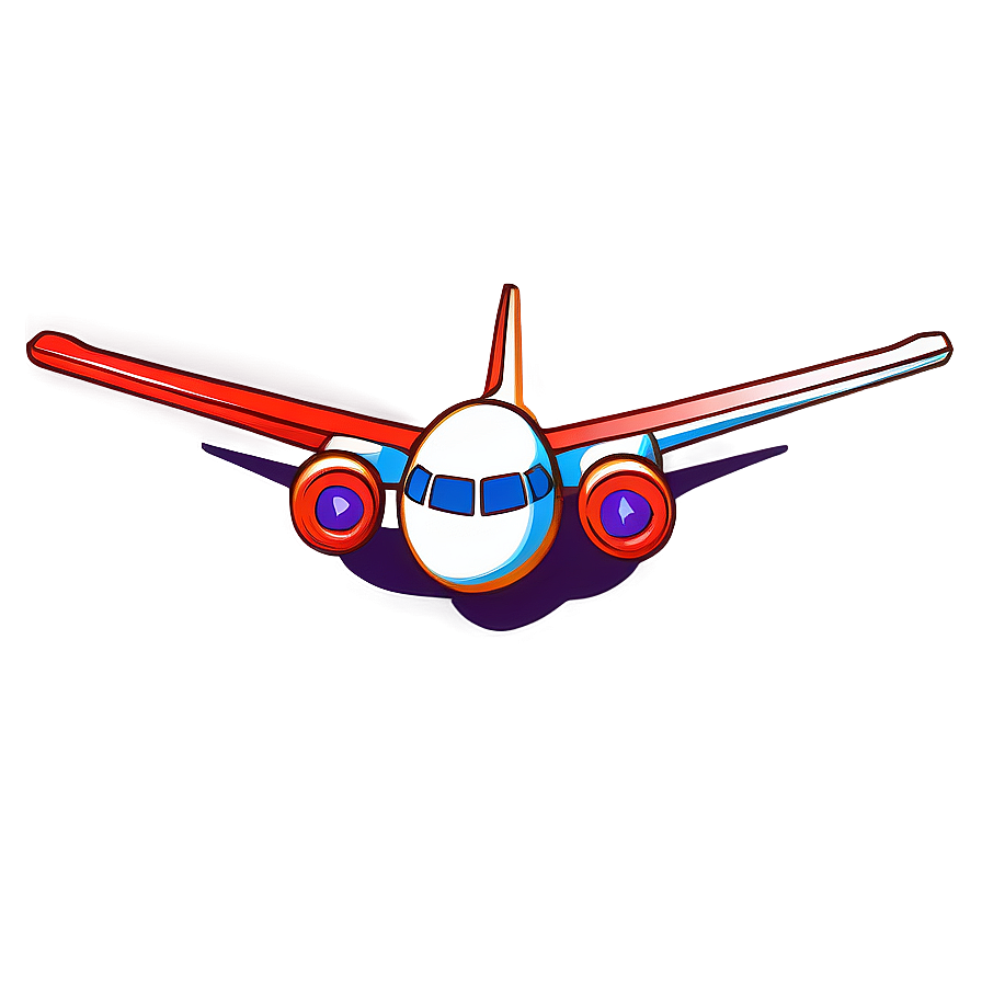 Cartoon Airplane Drawing Png 93