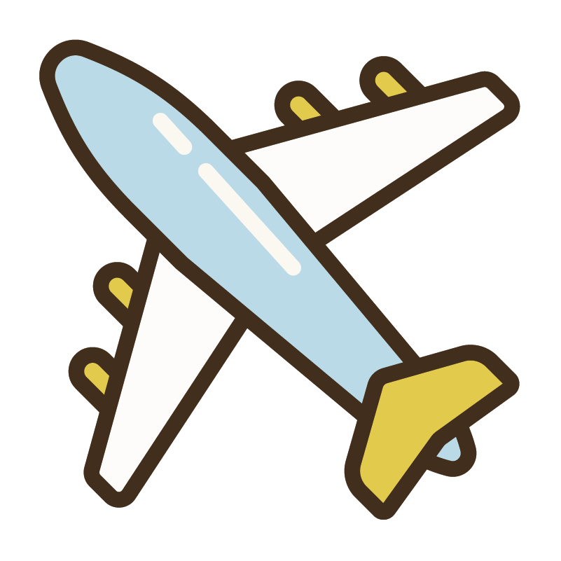 Cartoon Airplane Illustration