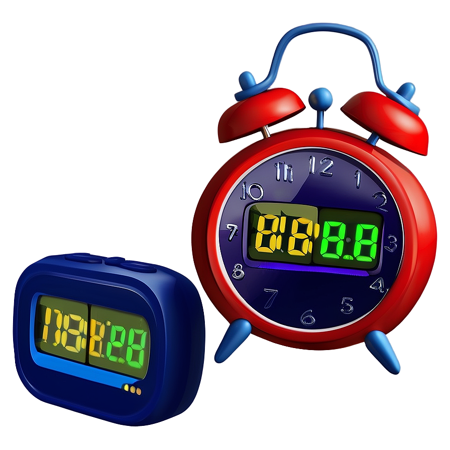 Cartoon Alarm Clock Png 04292024