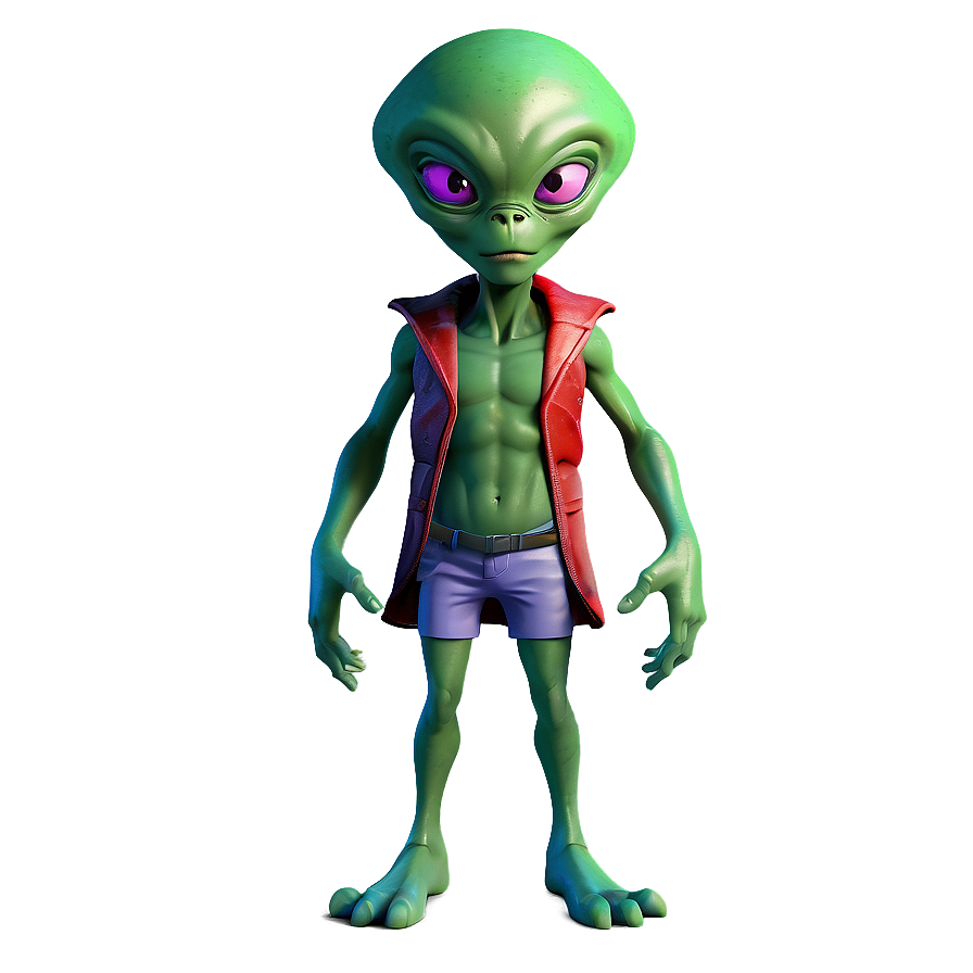 Cartoon Alien Character Png 12