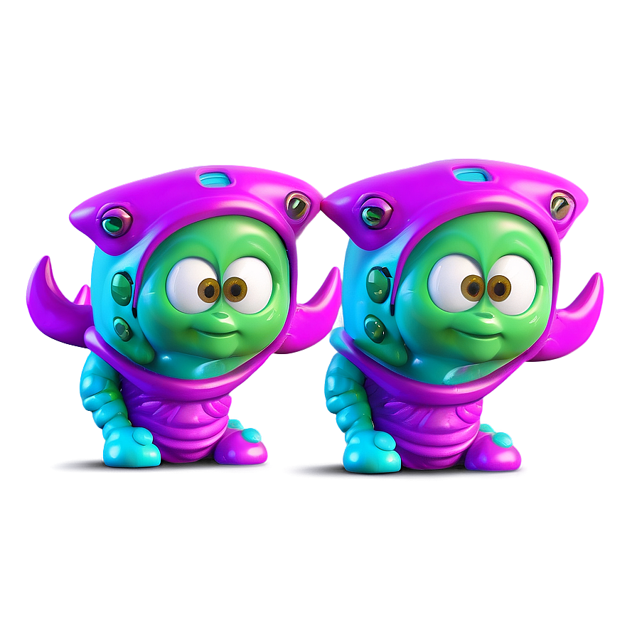 Cartoon Alien Friends Png 31