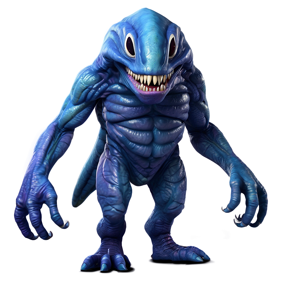 Cartoon Alien Monster Png Pjo58