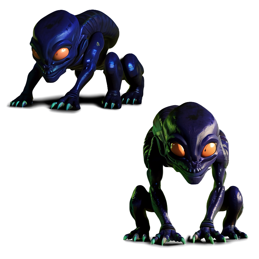 Cartoon Alien Pet Png 05032024