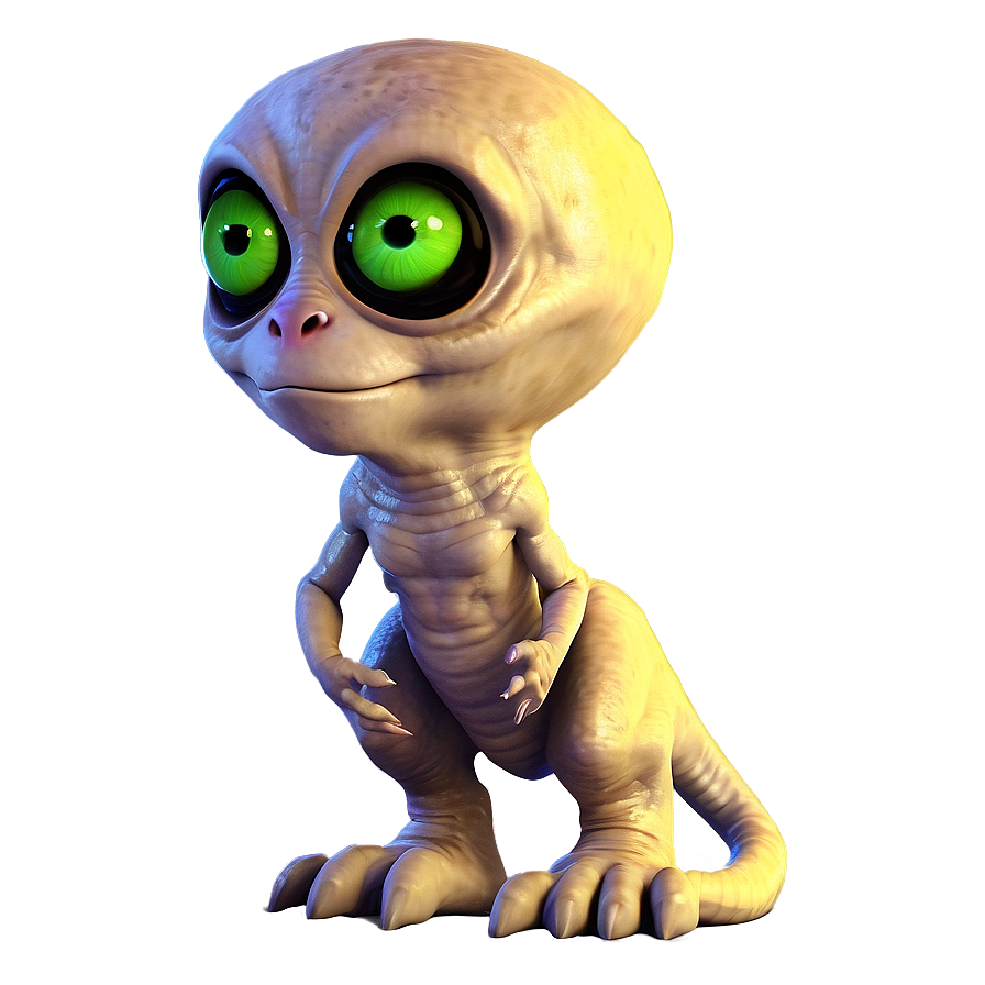 Cartoon Alien Pet Png Wvh