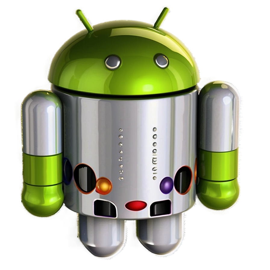 Cartoon Android Character Png 52