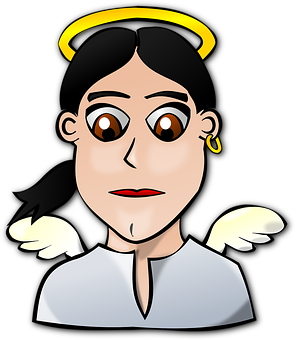 Cartoon Angel Graphic