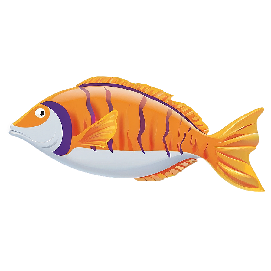 Cartoon Animal Underwater World Png 06252024