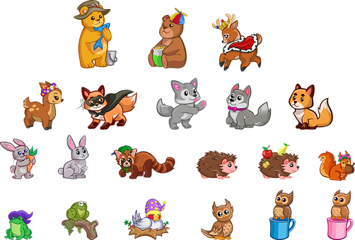 Cartoon_ Animals_ Collection