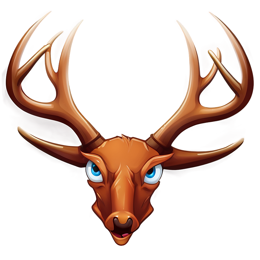 Cartoon Antler Image Png 06212024