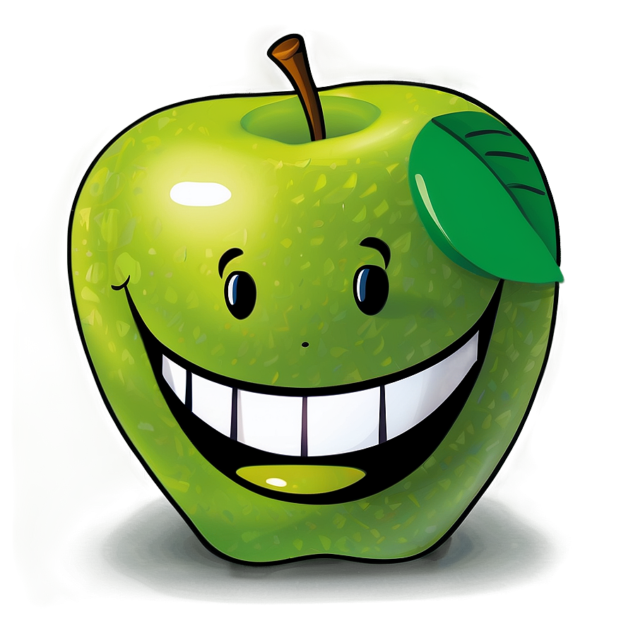 Cartoon Apple Clipart Png Ana