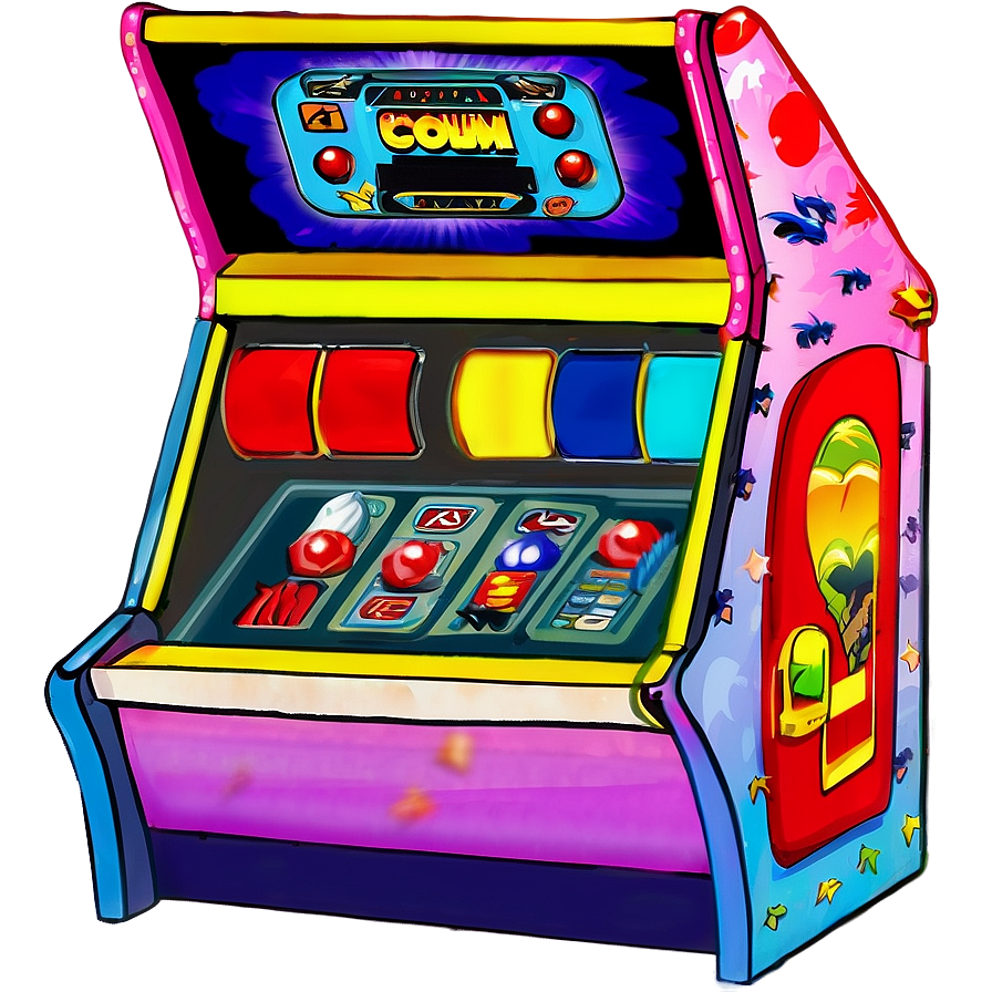 Cartoon Arcade Games Png Jym