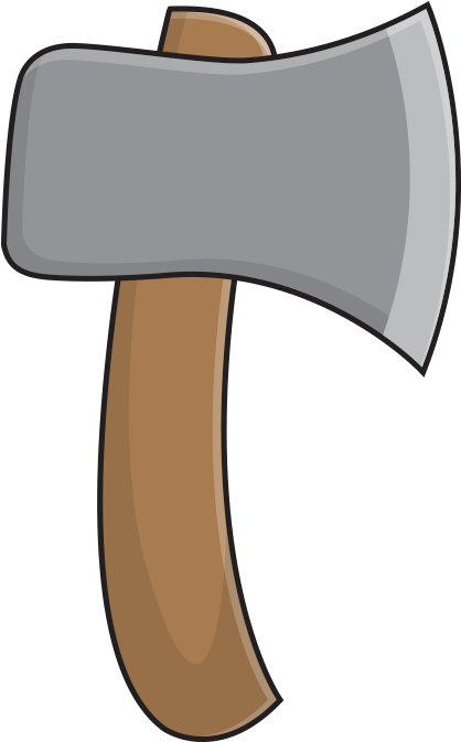 Cartoon Axe Illustration