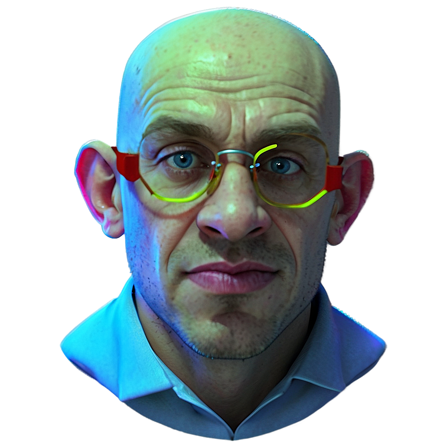 Cartoon Bald Guy Png 46