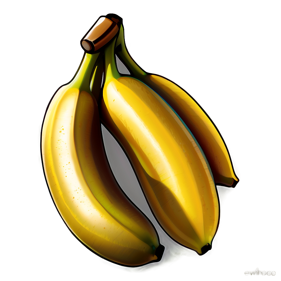 Cartoon Banana Png Nyh8