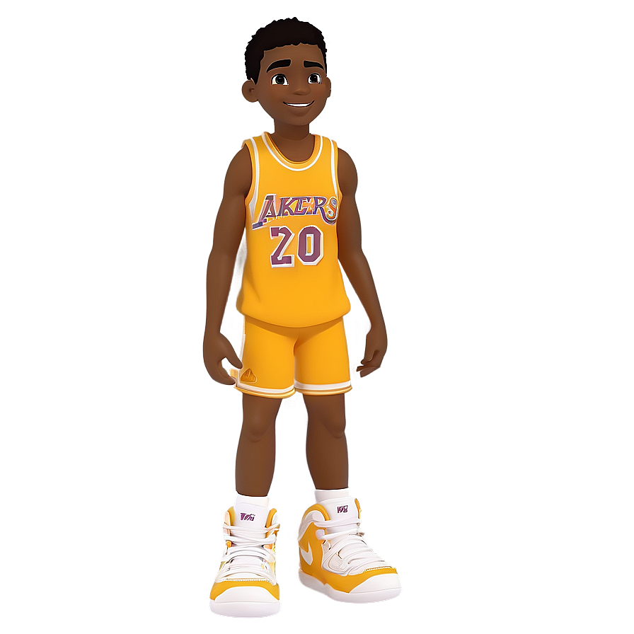 Cartoon Basketball Boy Png 80