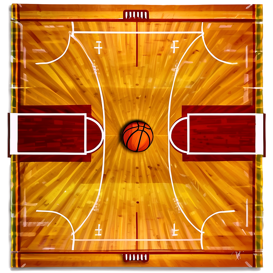 Cartoon Basketball Court Png 06212024