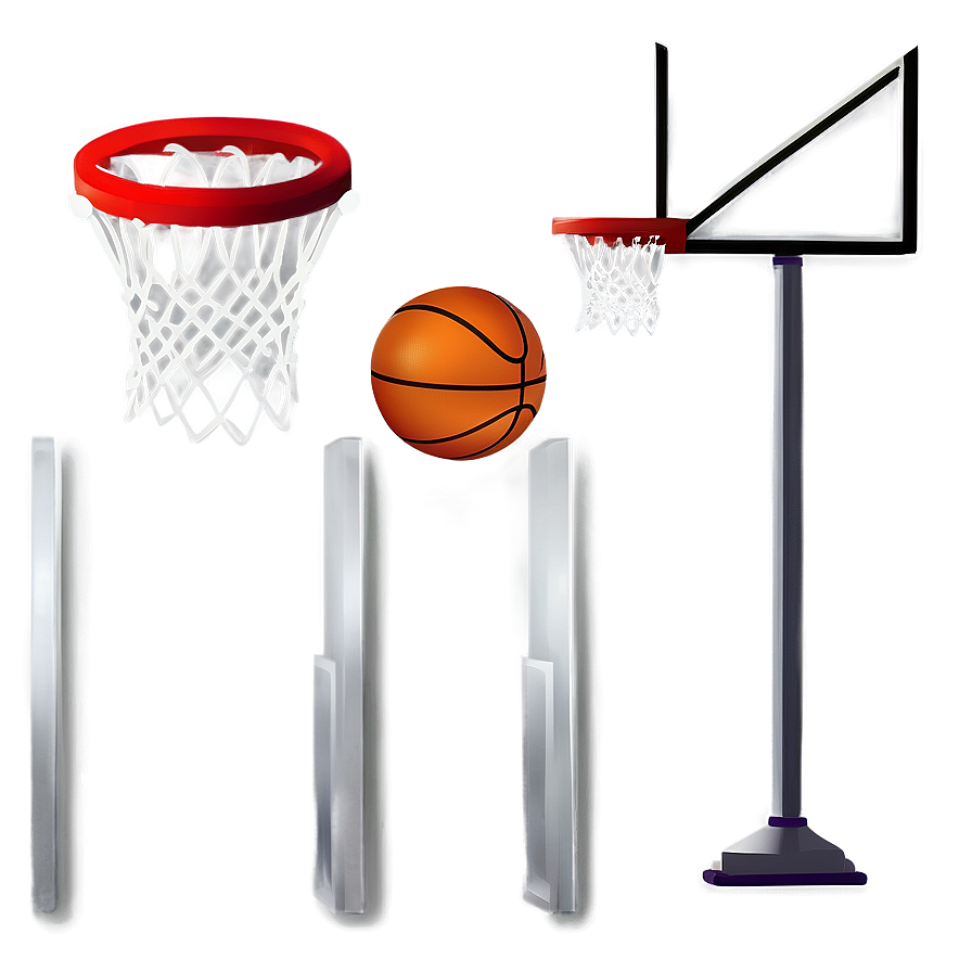 Cartoon Basketball Hoop Png Xyy20