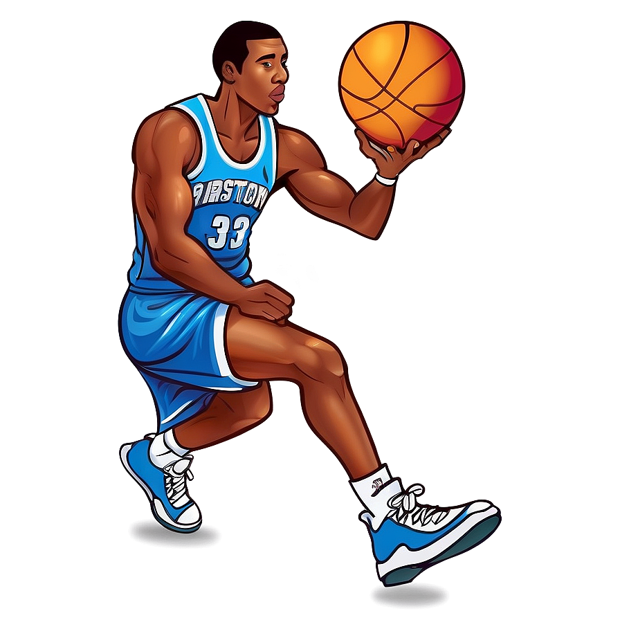 Cartoon Basketball Player Png Jit