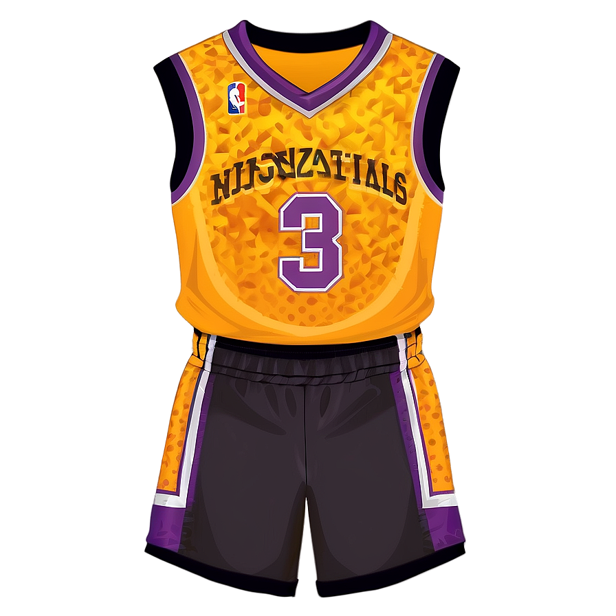 Cartoon Basketball Uniform Png Wrl