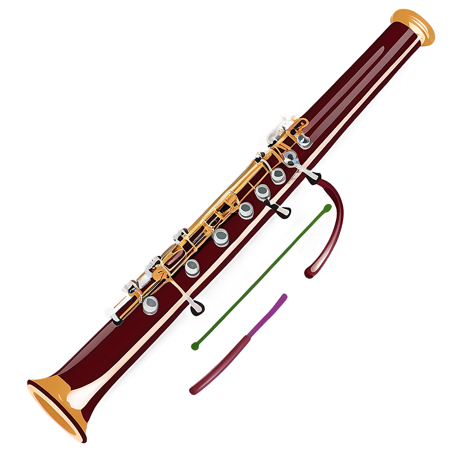 Cartoon Bassoon Image Png 31