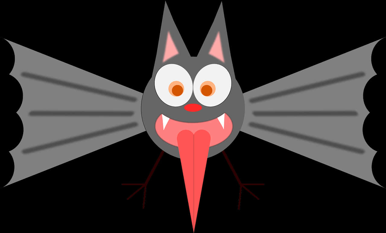 Cartoon Bat Illustration