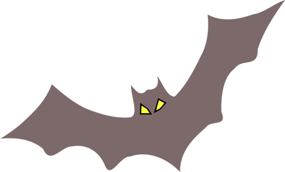 Cartoon Bat Silhouette