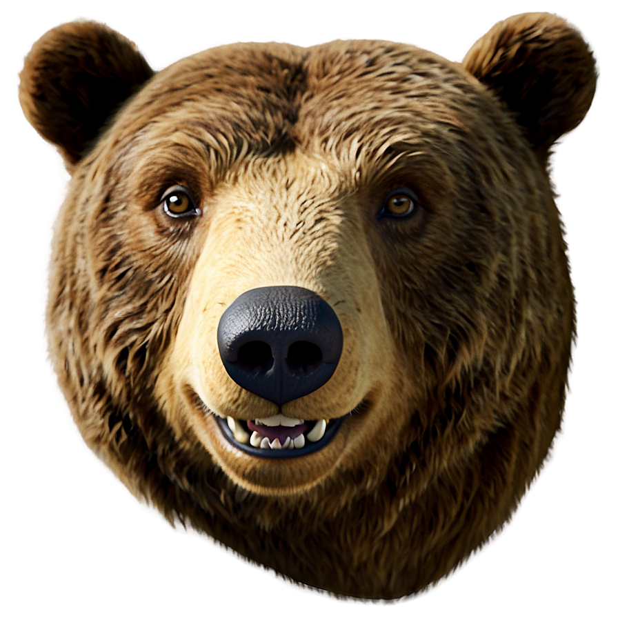 Cartoon Bear Head Clipart Png Ugd