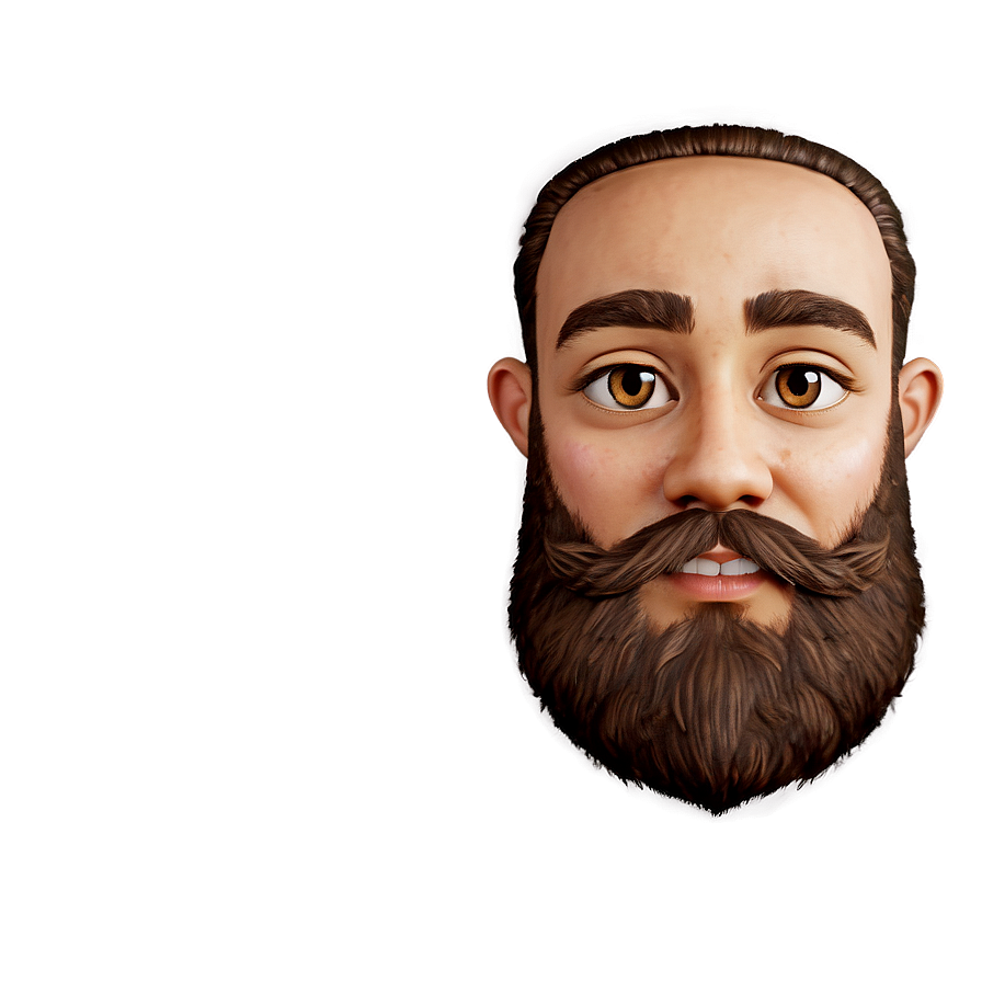 Cartoon Beard A