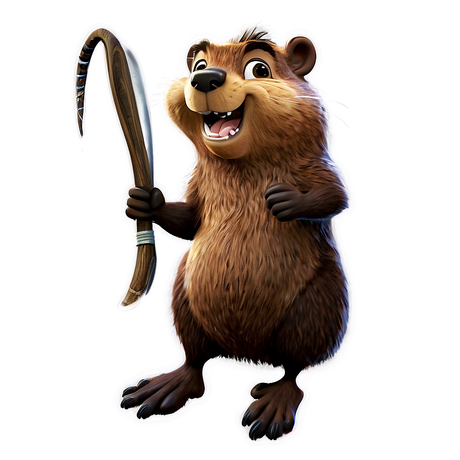 Cartoon Beaver Character Png Mdm47