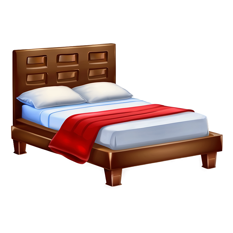 Cartoon Bed Emoji Png Qbk