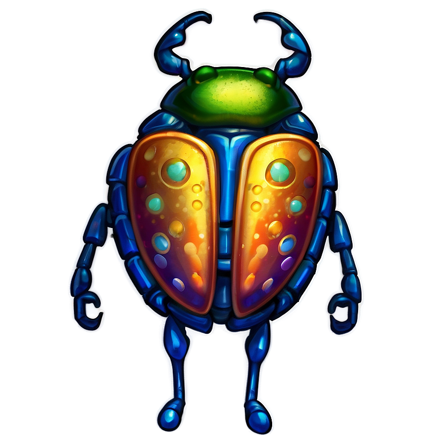 Cartoon Beetle Character Png 50