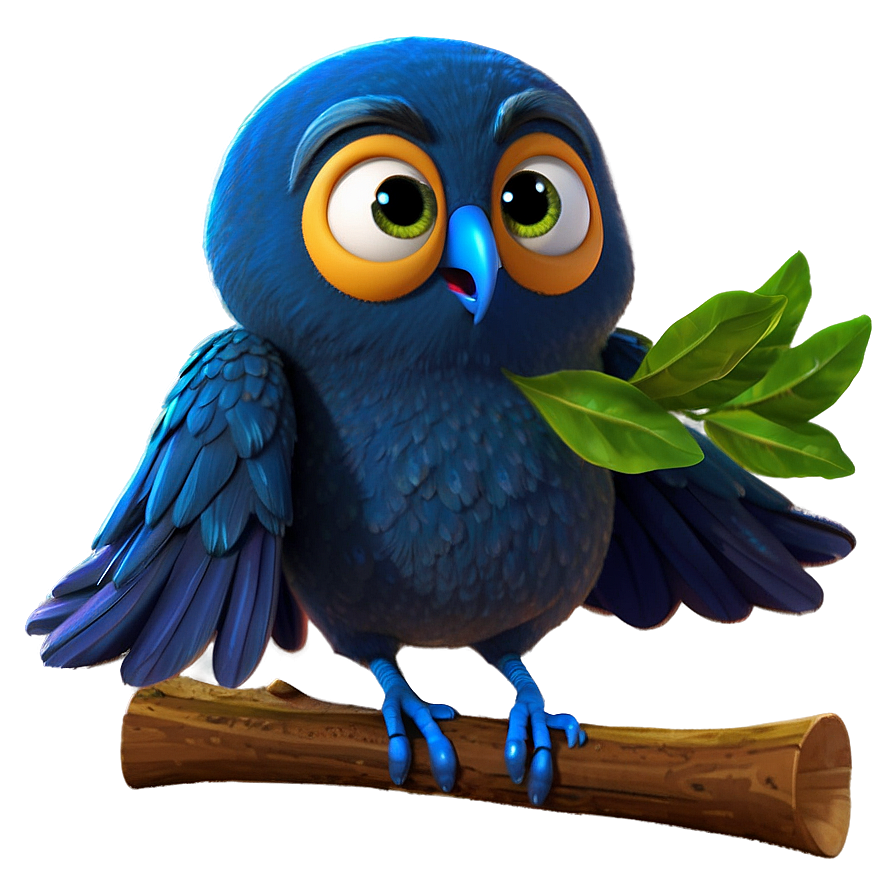 Cartoon Bird Character Png 06202024