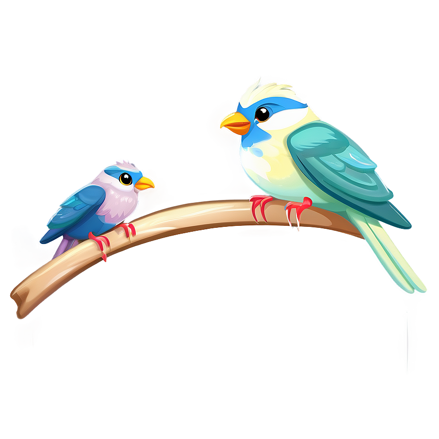 Cartoon Bird Family Png 06202024