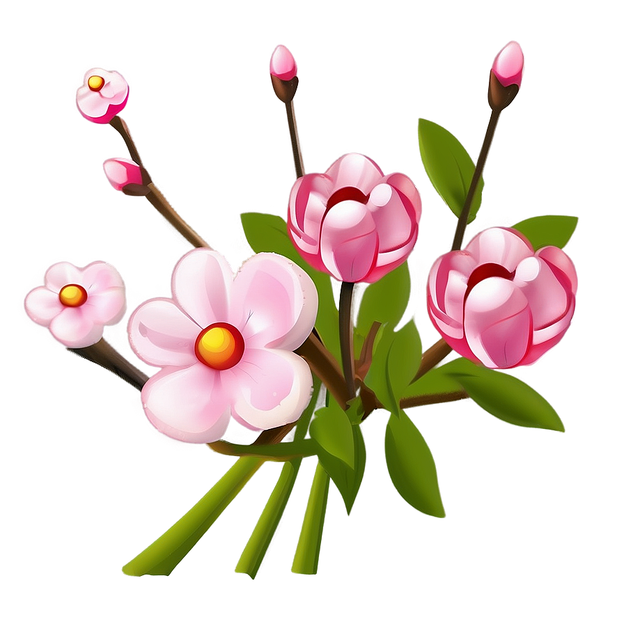 Cartoon Blossom Png 59