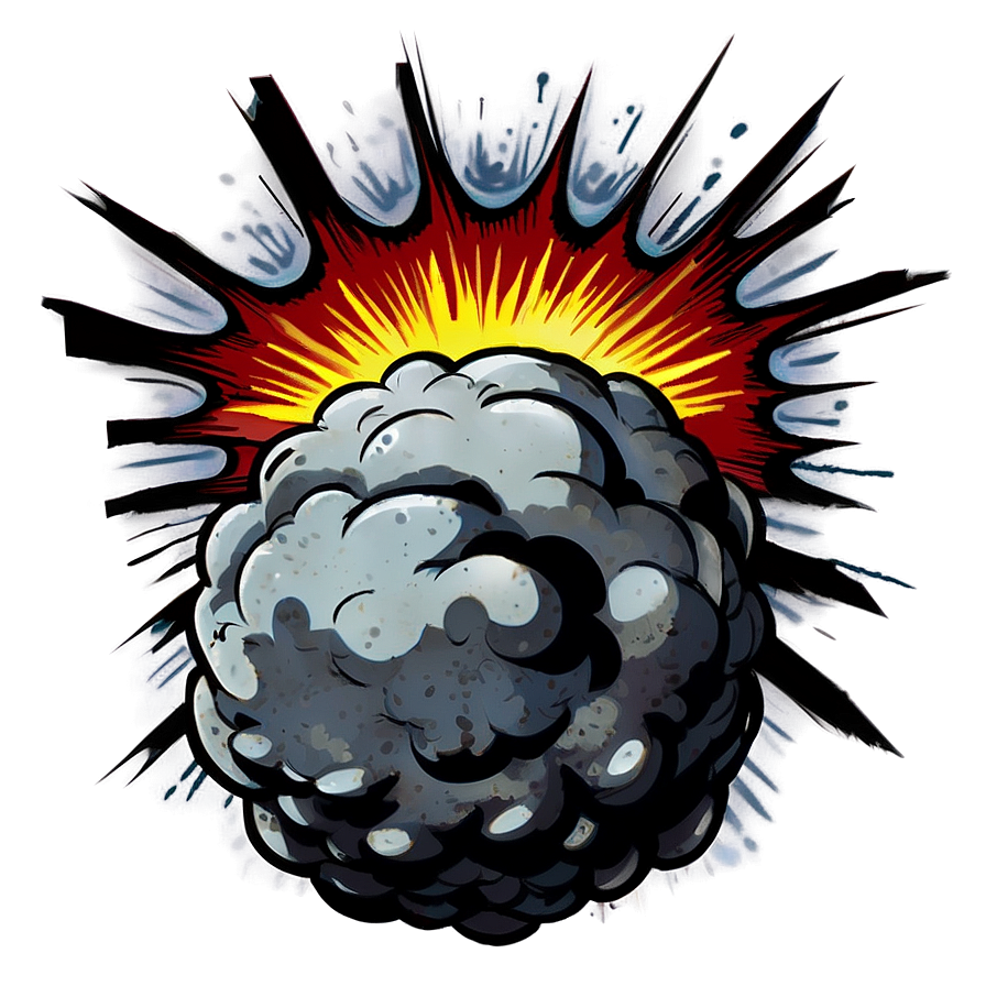 Cartoon Bomb Explosion Png Ihy52