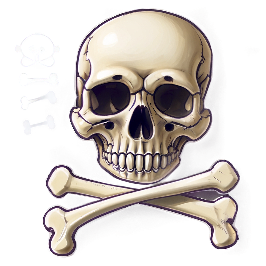 Cartoon Bones Png Xik46