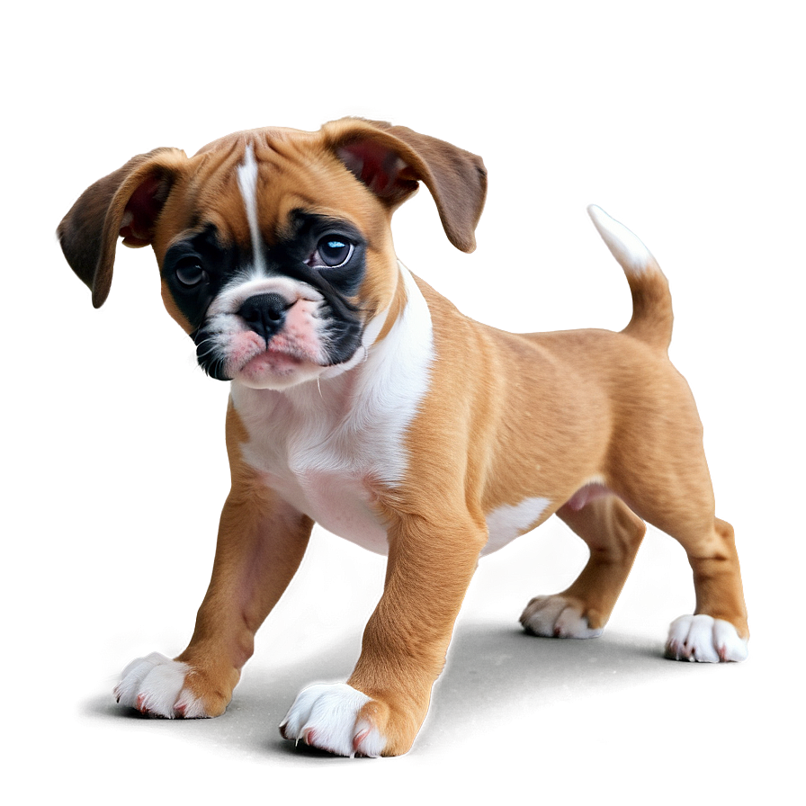 Cartoon Boxer Puppy Png 19