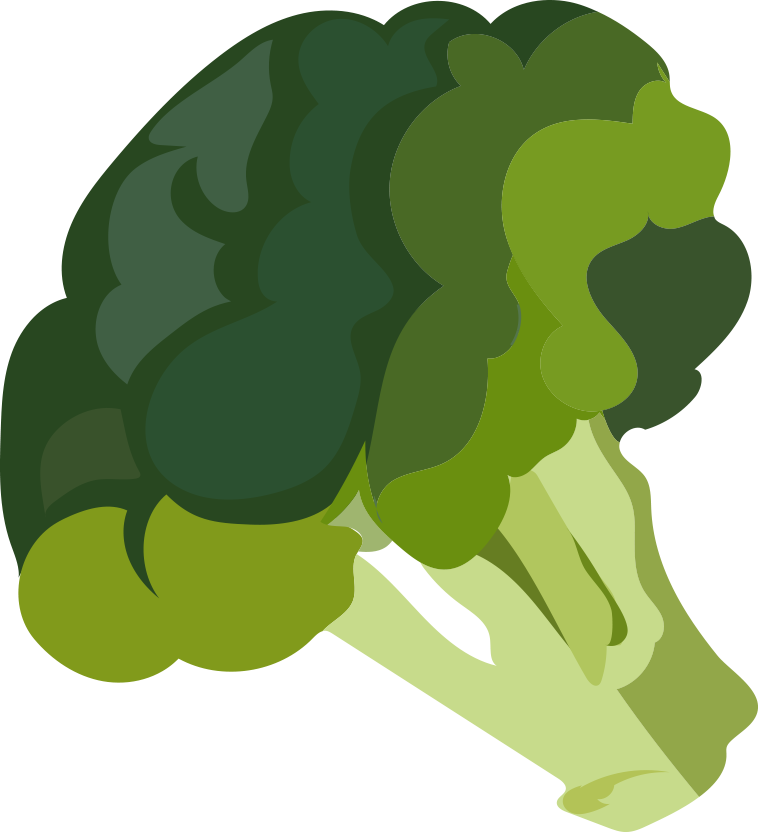 Cartoon Broccoli Illustration