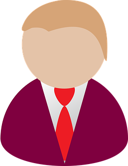 Cartoon Businessman Icon