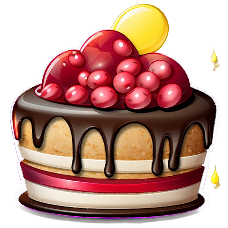 Cartoon Cake Emoji Png Iii17