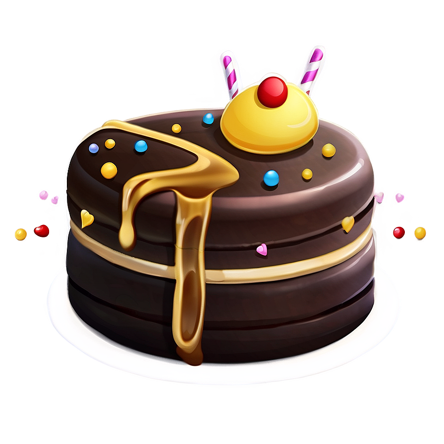 Cartoon Cake Emoji Png Qxa15 Image